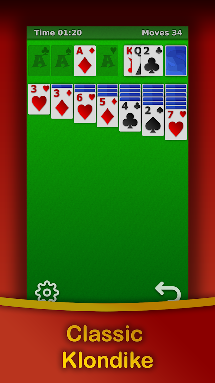 Klondike Solitaire - Free应用截图第2张