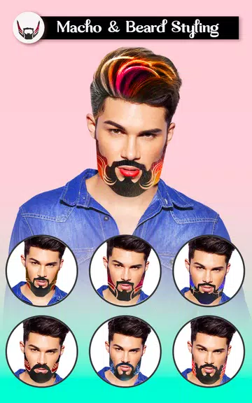 Macho - Man makeover app & Pho Ekran Görüntüsü 3