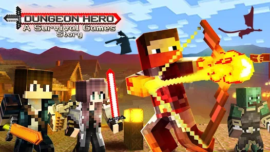 Dungeon Hero: A Survival Games Story স্ক্রিনশট 3
