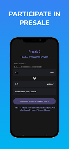 WalletSwap Crypto Wallet ภาพหน้าจอ 4