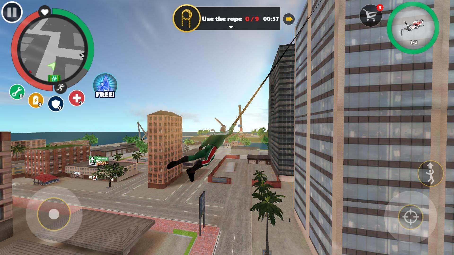 Rope Hero: Vice Town Captura de tela 2