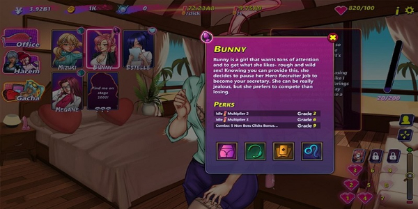Hentai Clicker Mod Captura de tela 3