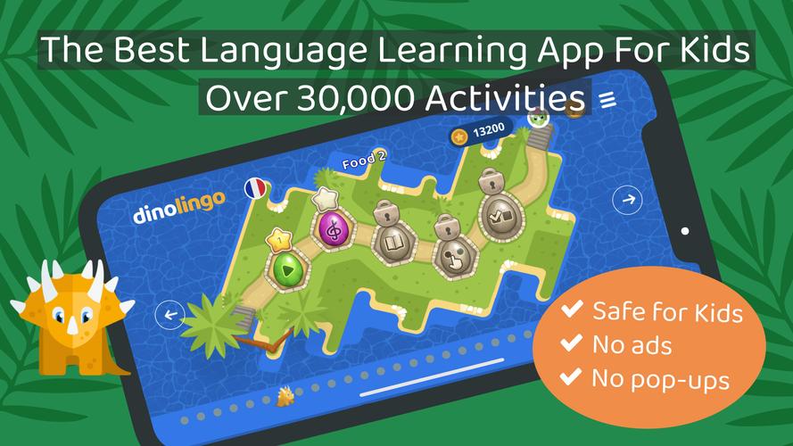 Dinolingo Kids Learn Languages スクリーンショット 1