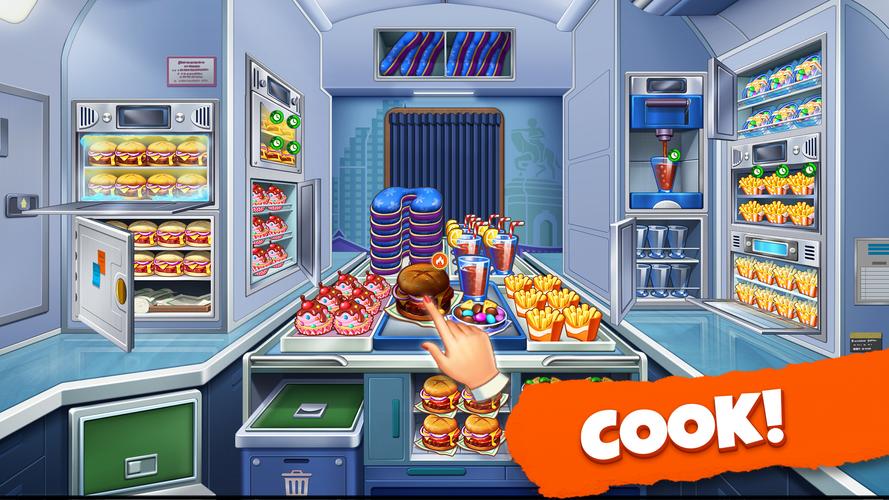 Airplane Cooking - Chef Game Screenshot 2