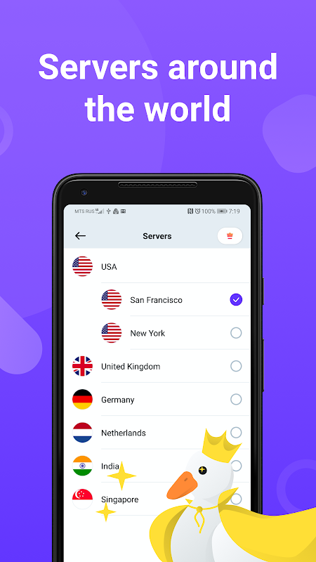 VPN Duck应用截图第3张