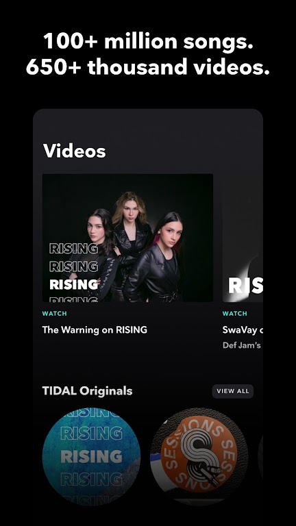 TIDAL Music: HiFi, Playlists Mod Tangkapan skrin 4