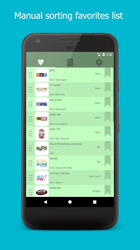 RadioNet Radio Online Tangkapan skrin 3
