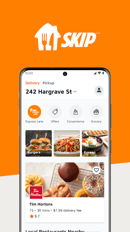 SkipTheDishes - Food Delivery স্ক্রিনশট 1