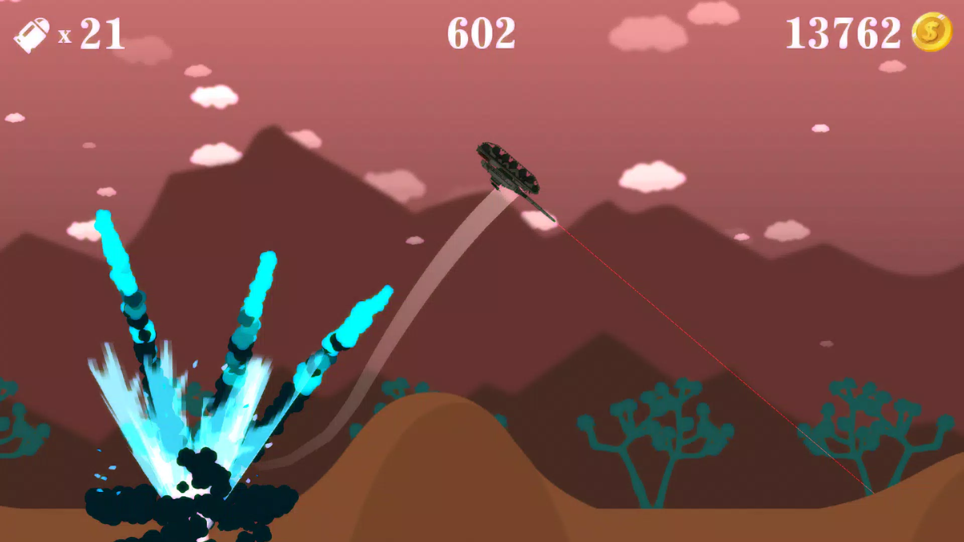 Schermata Flip the tank blast shot 1