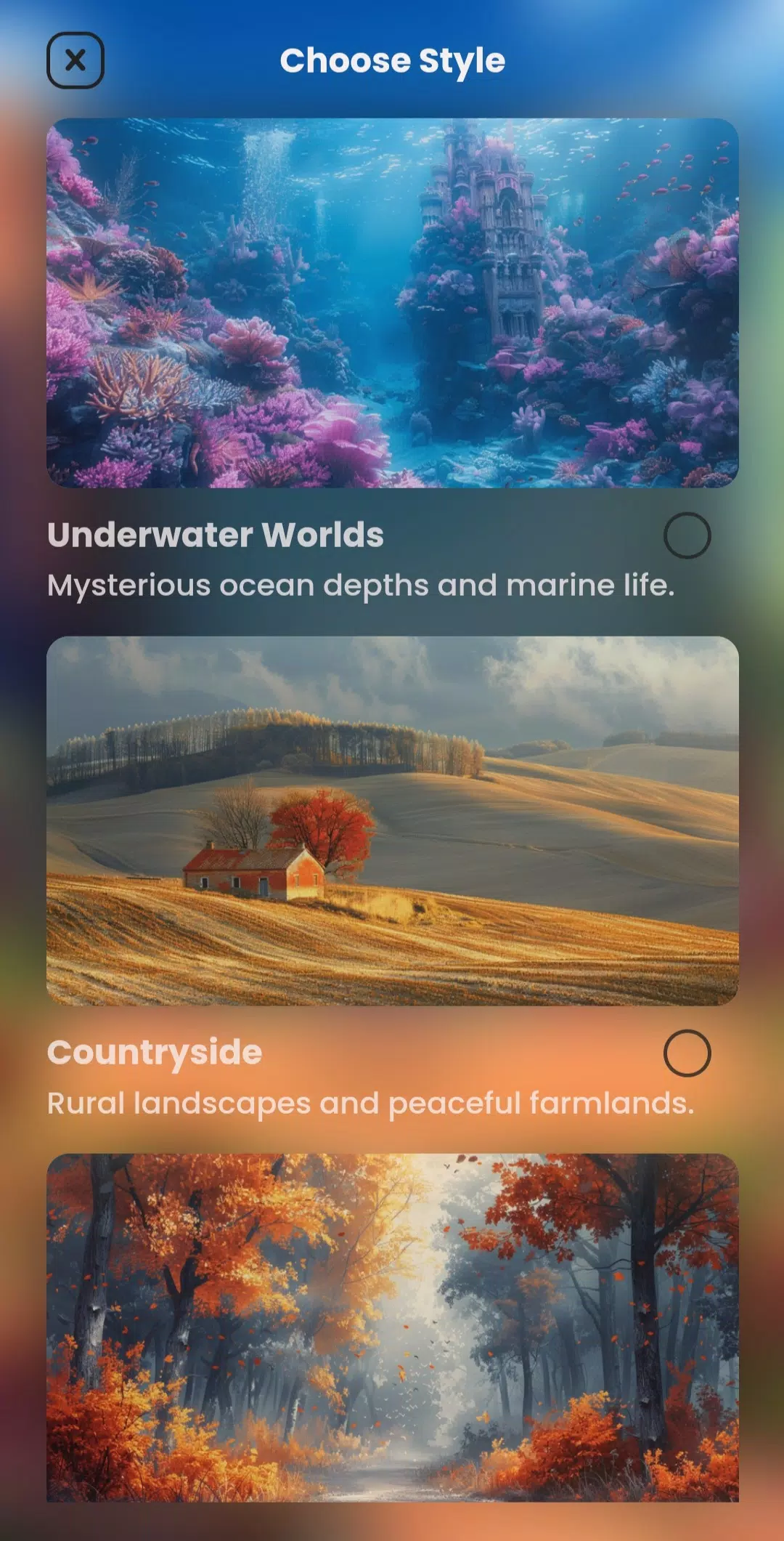 AI Landscape Generator App应用截图第3张