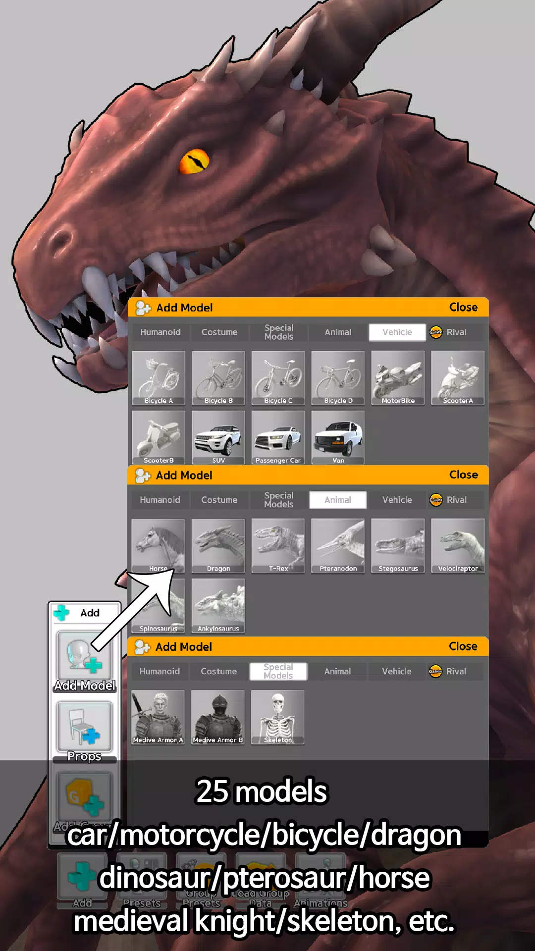 Easy Pose - 3D pose making app スクリーンショット 3