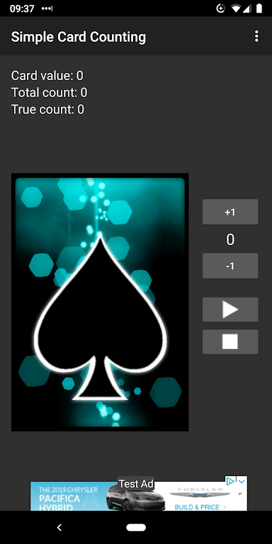Simple Card Counting ภาพหน้าจอ 1