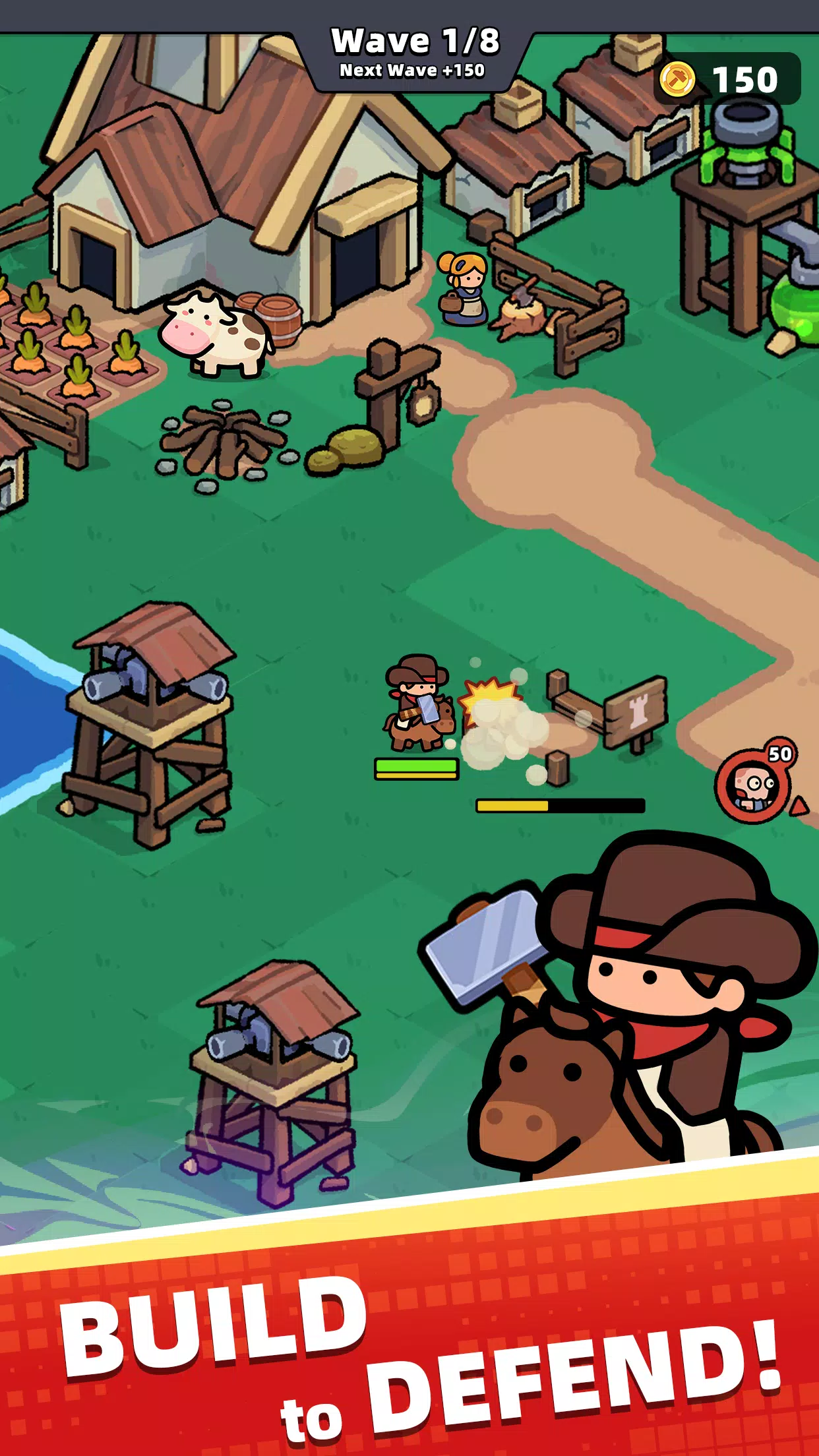 Townfall: Defense from Zombies应用截图第1张