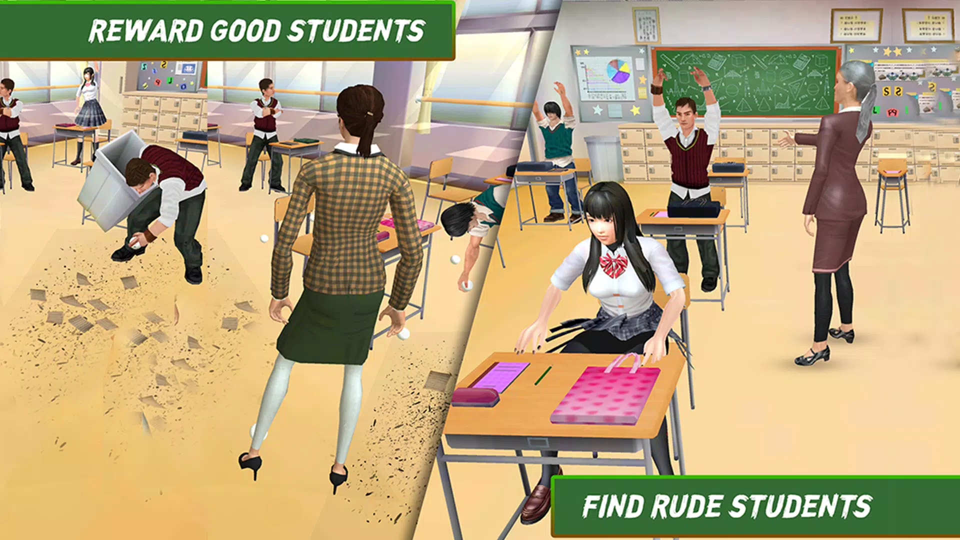 School Intelligent Teacher 3D Screenshot 1