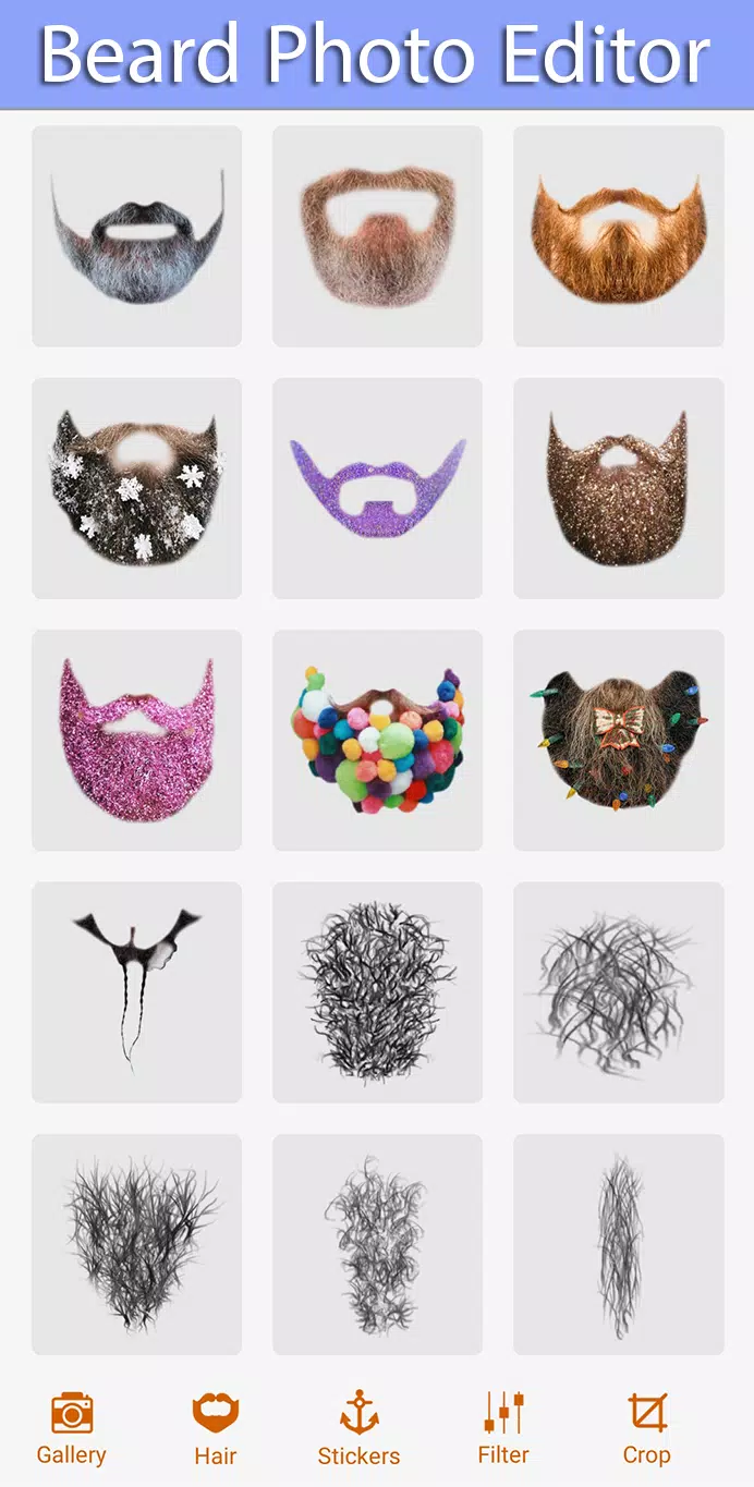 Beard Photo Editor Tangkapan skrin 2