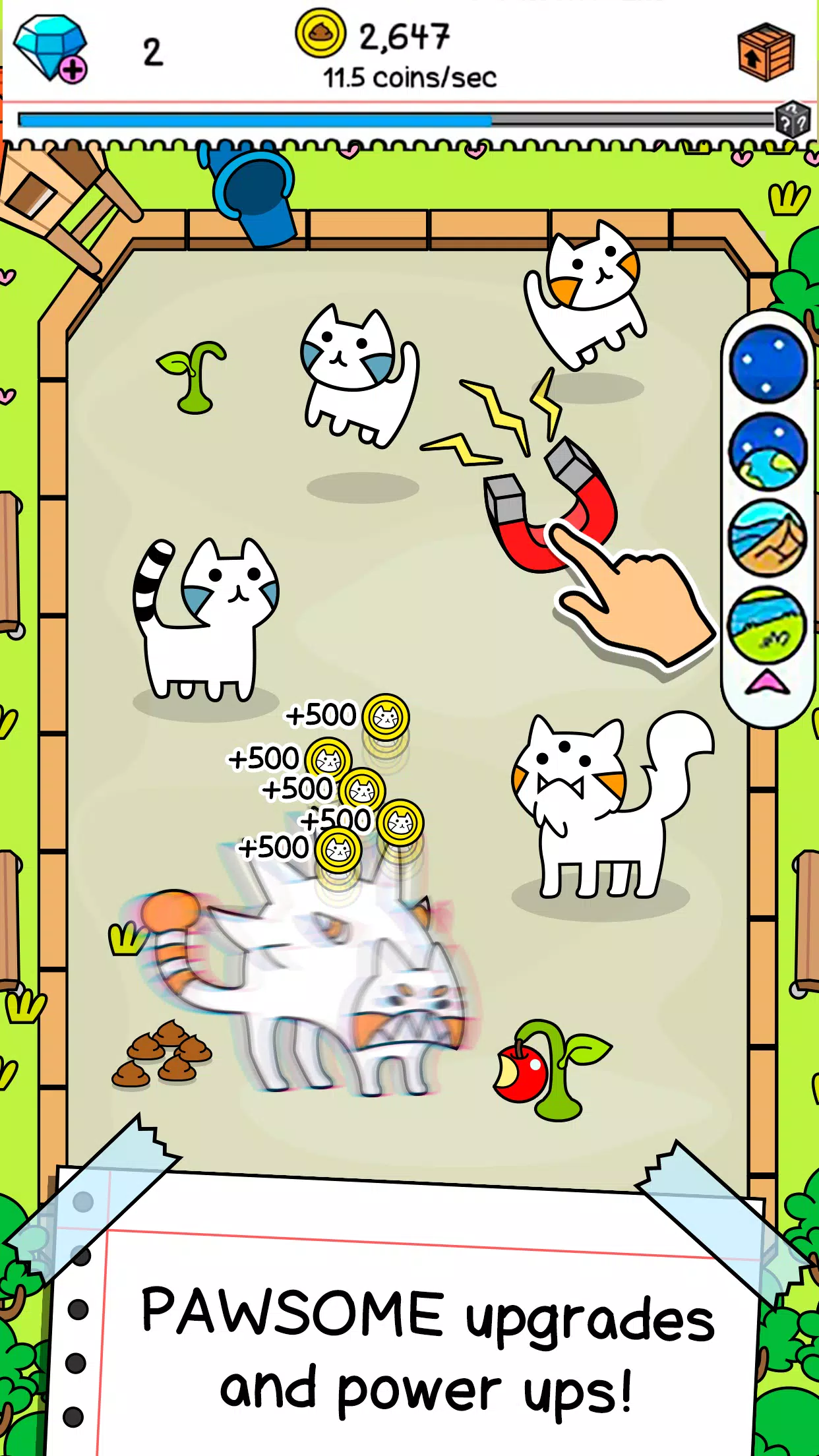 Cat Evolution ဖန်သားပြင်ဓာတ်ပုံ 3
