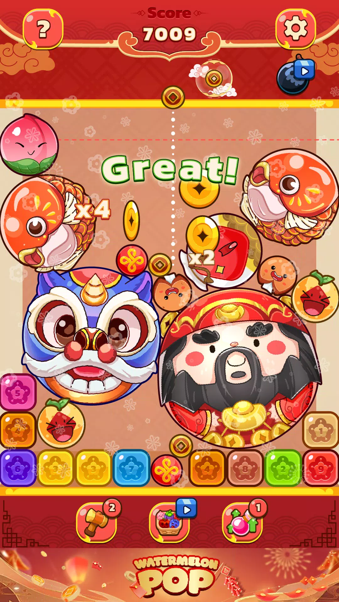 Melon Maker Land: Fruit Merge スクリーンショット 2
