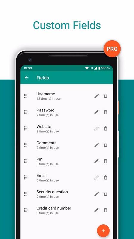 Password Safe ဖန်သားပြင်ဓာတ်ပုံ 3