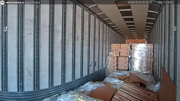 Nintendo Switch 2 Theft - Truck Interior