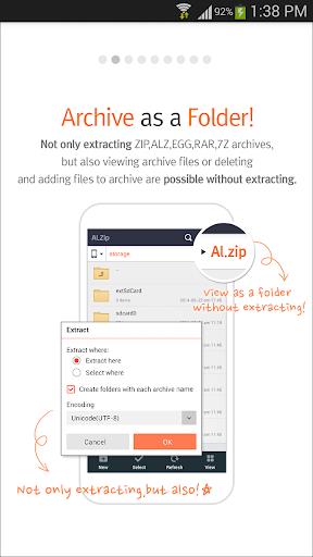 ALZip – File Manager & Unzip ภาพหน้าจอ 2