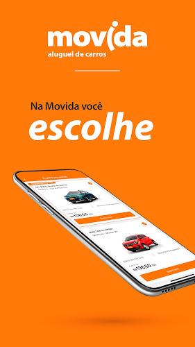 Schermata Movida: Aluguel de Carros 1