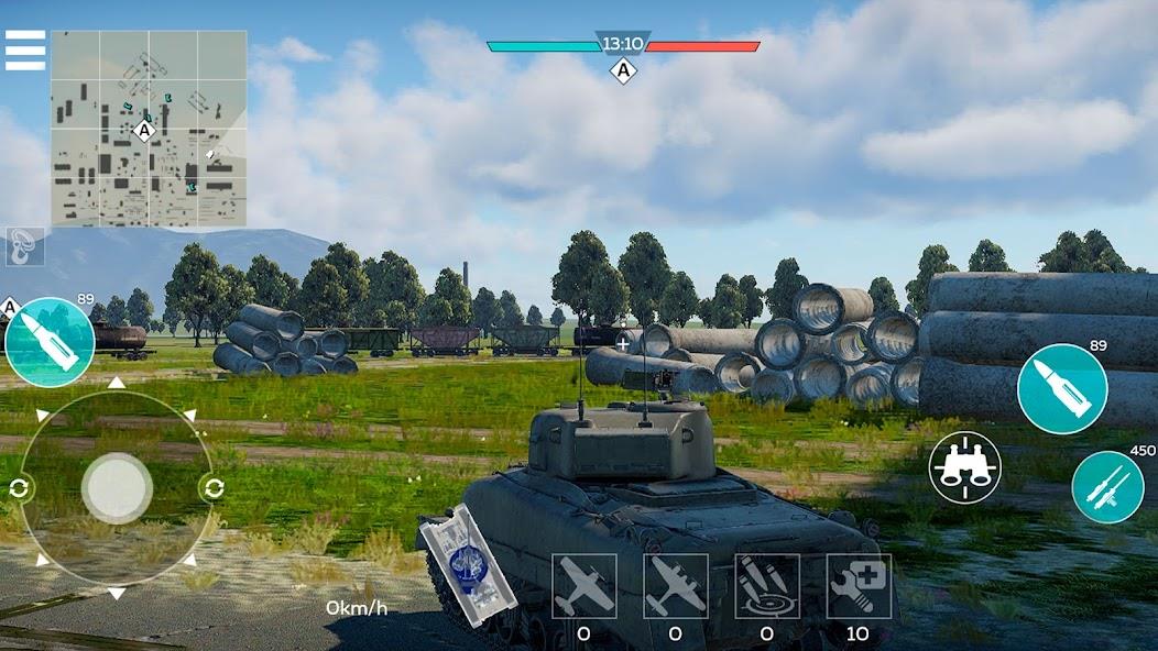 War Thunder Mobile Mod Tangkapan skrin 2