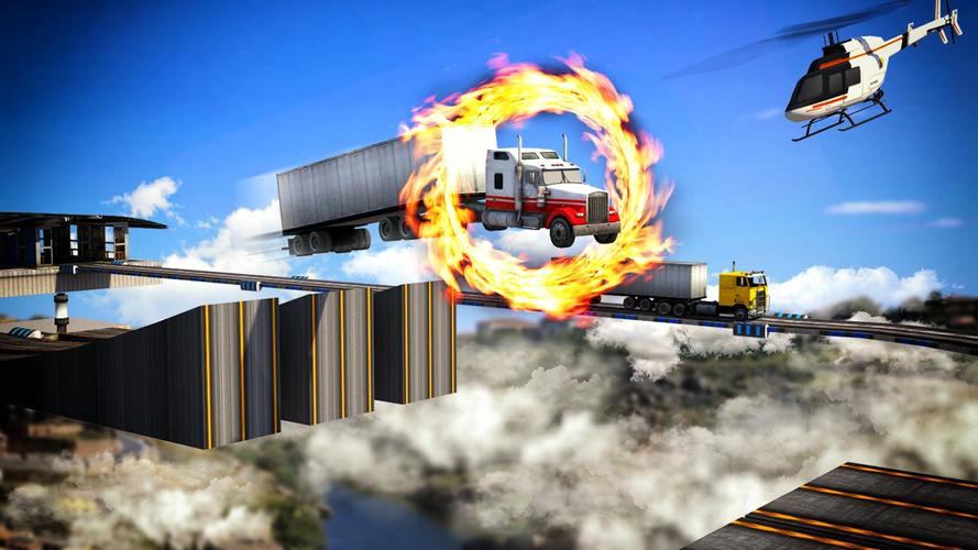 Impossible 18 Wheeler Truck Dr Captura de tela 3