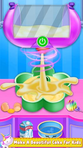 Unicorn Cake Maker-Bakery Game Скриншот 4
