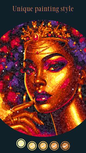 Glitty: glitter coloring books Captura de pantalla 1