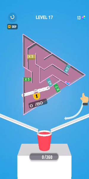 Multi Maze 3D : Spin & Collect ภาพหน้าจอ 2