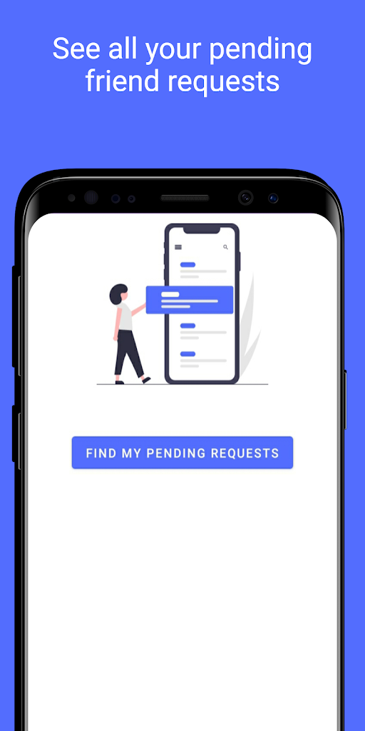 Pending Friend requests Schermafbeelding 1