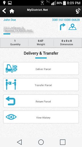 MyDistrict Delivery app Screenshot 4
