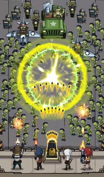 Zombie War Idle Defense Game应用截图第3张