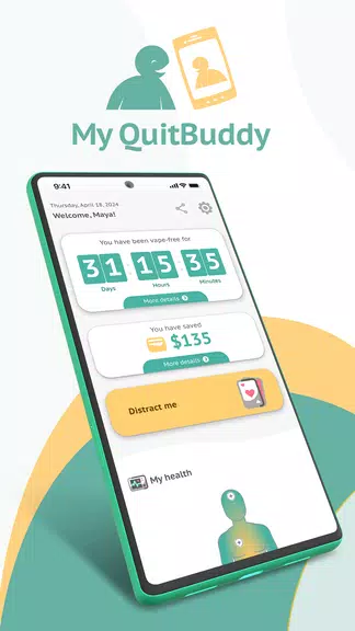 My QuitBuddy Ảnh chụp màn hình 1