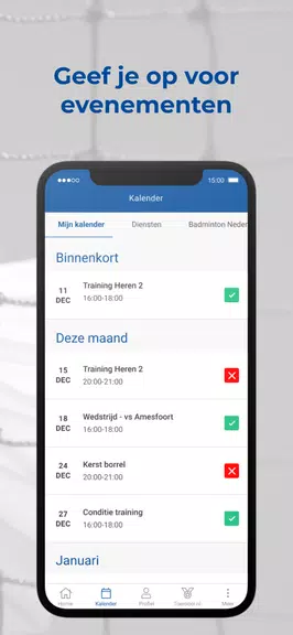 Badminton Nederland Screenshot 4