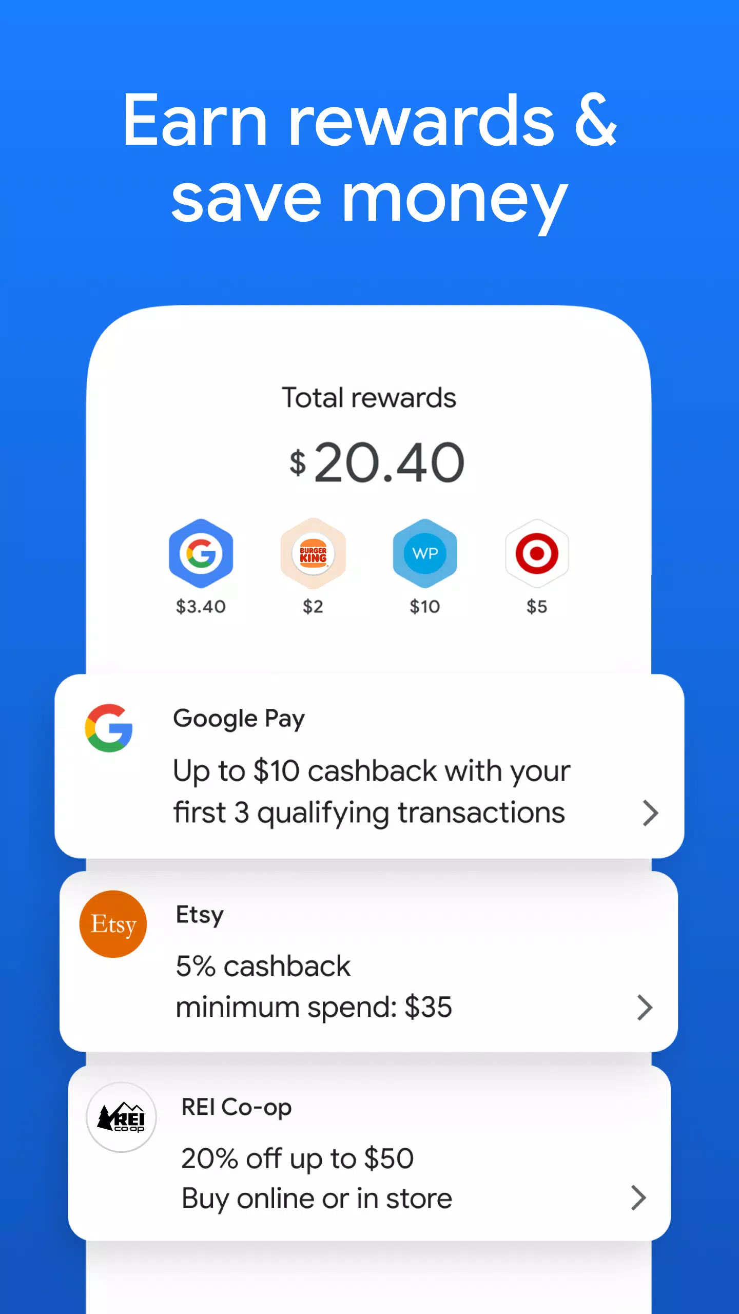 Google Pay: Save and Pay应用截图第2张