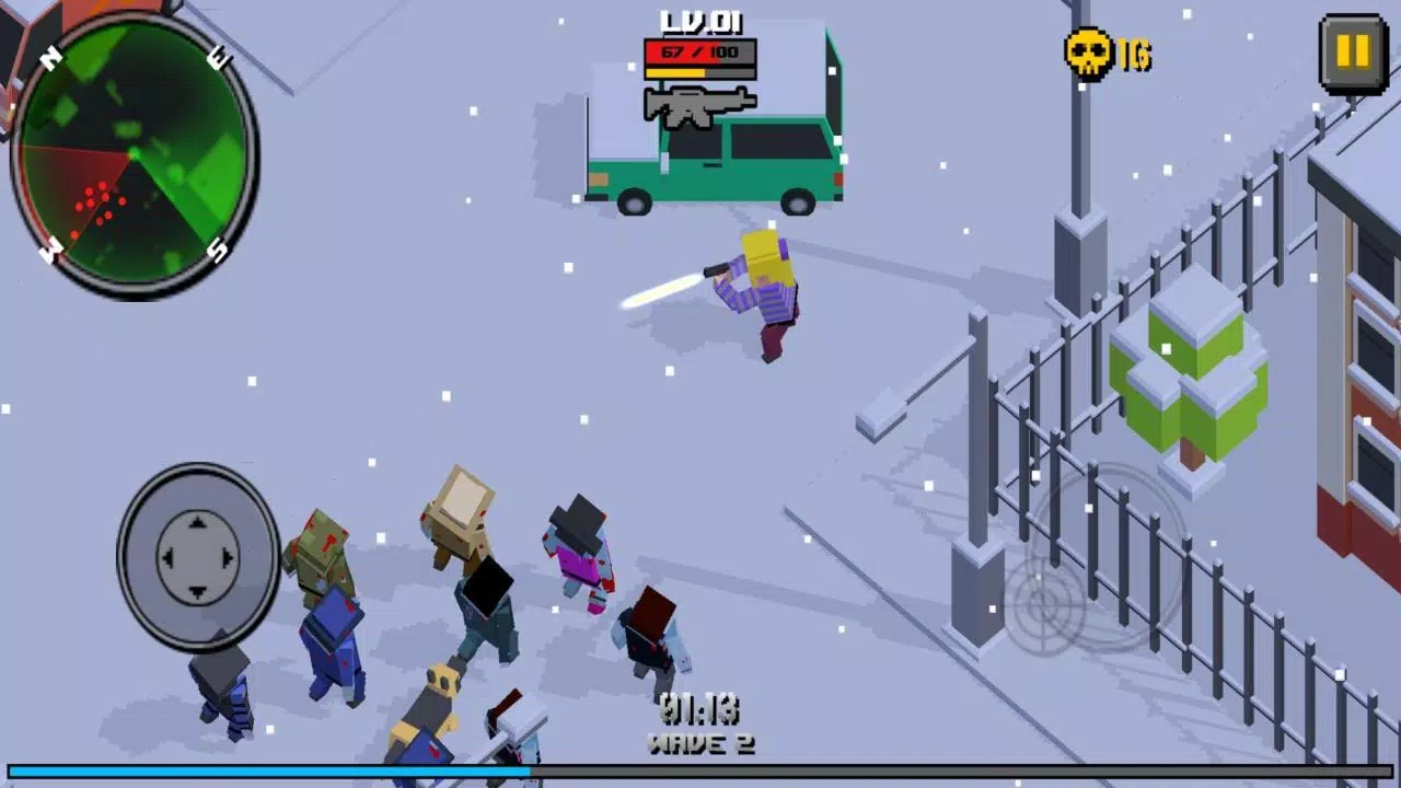 Pixel Zombie Frontier स्क्रीनशॉट 4