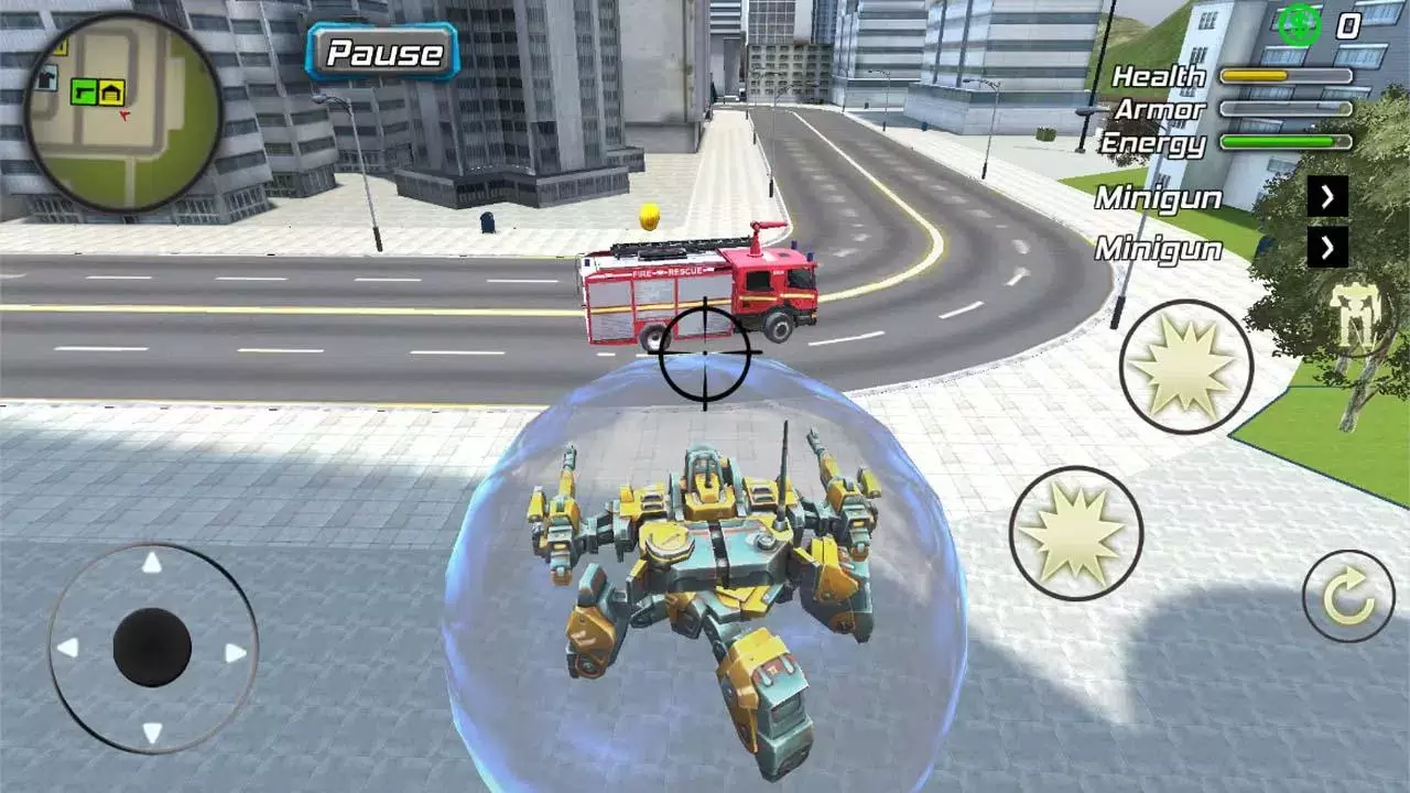 Amazing Crime Rope Stickman ภาพหน้าจอ 2