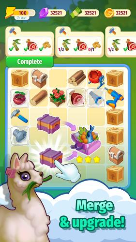 Wild Merge: Animal Puzzle Game ภาพหน้าจอ 2