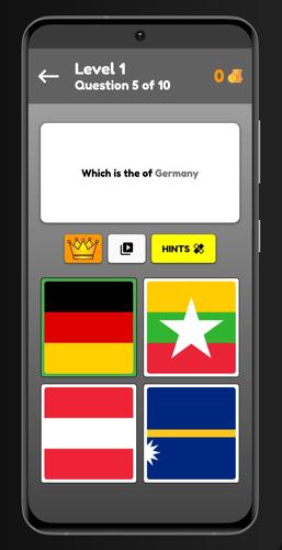 Flags Quiz - Guess The Flags Screenshot 2