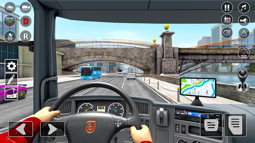 Автобус вождения 3d- Bus Игры Скриншот 3