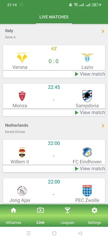 football live score tv 스크린샷 3