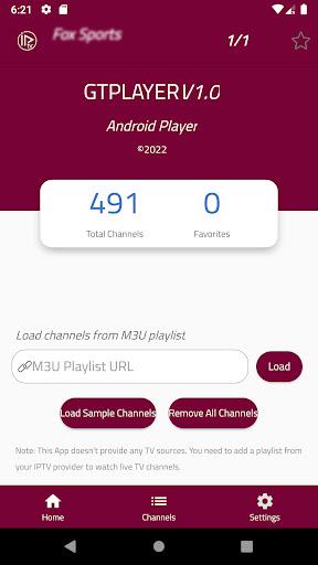 GT IPTV PLAYER Tangkapan skrin 2