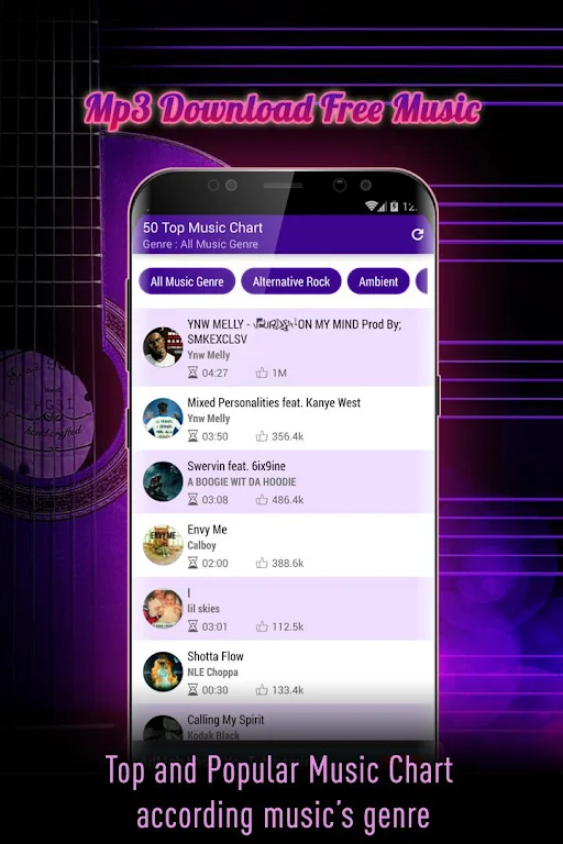 Juice Mp3 - Free Music Download Screenshot 2