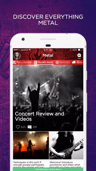 Metal Amino for Heavy Metal Music Fan應用截圖第1張