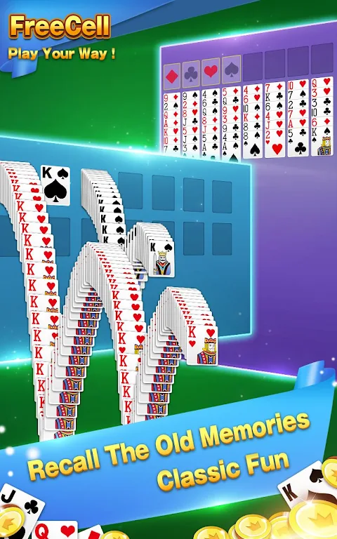 Solitaire - FreeCell Card Game Capture d'écran 1