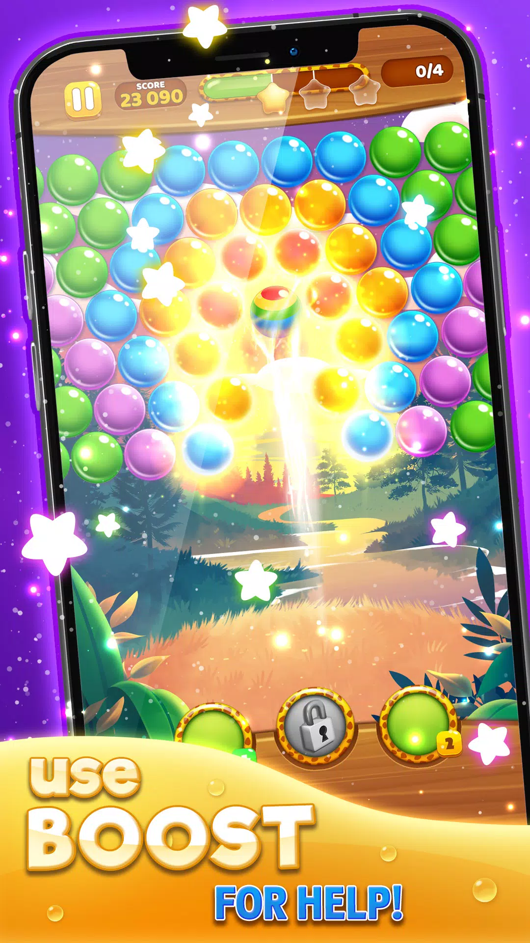 Schermata Bubble Pop: Wild Rescue 3