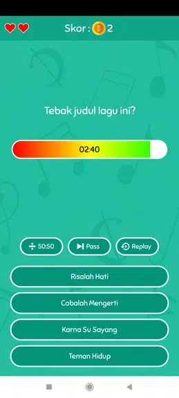 Game Tebak Lagu應用截圖第2張
