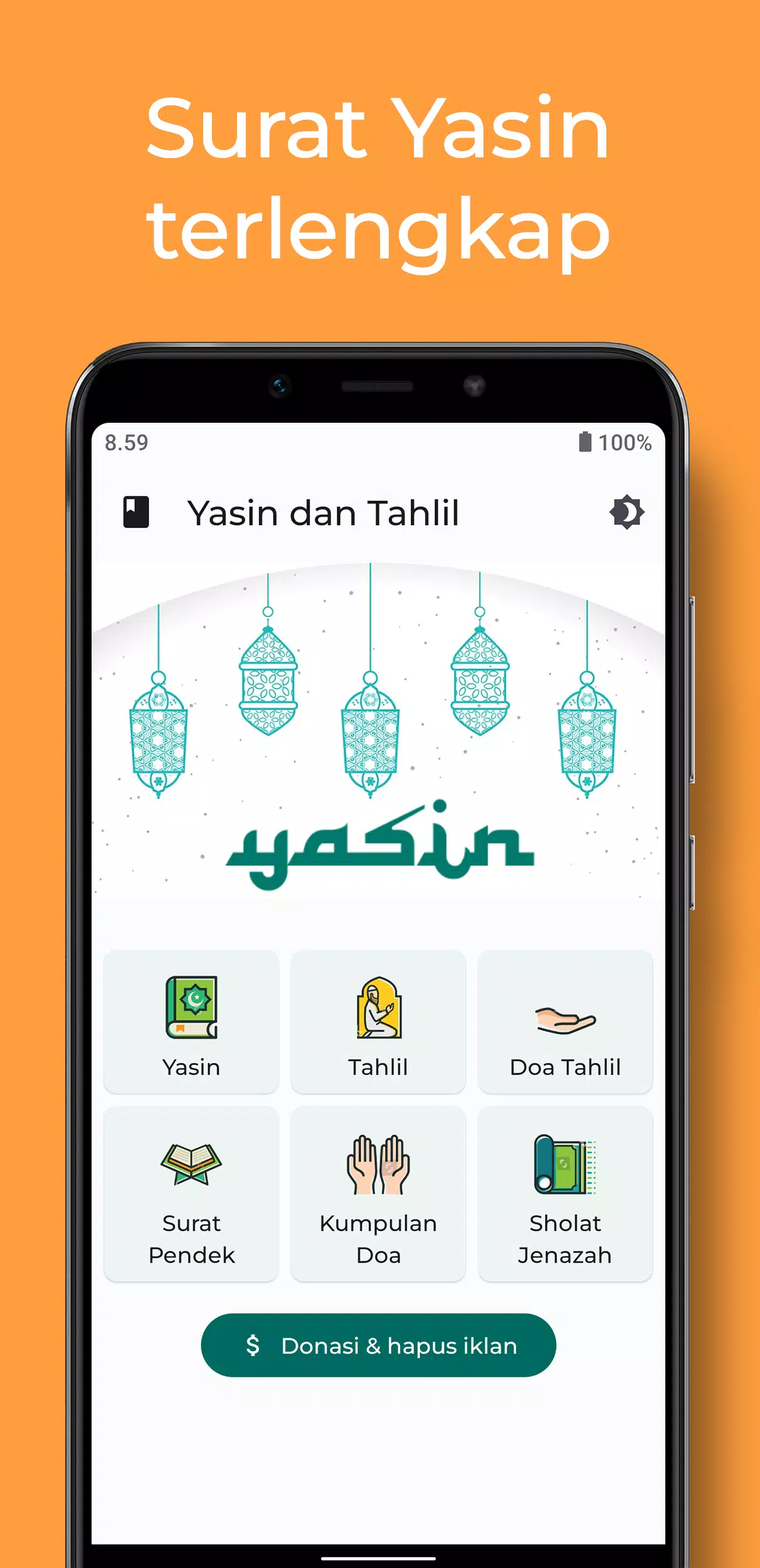 Surat Yasin dan Tahlil Lengkap स्क्रीनशॉट 1