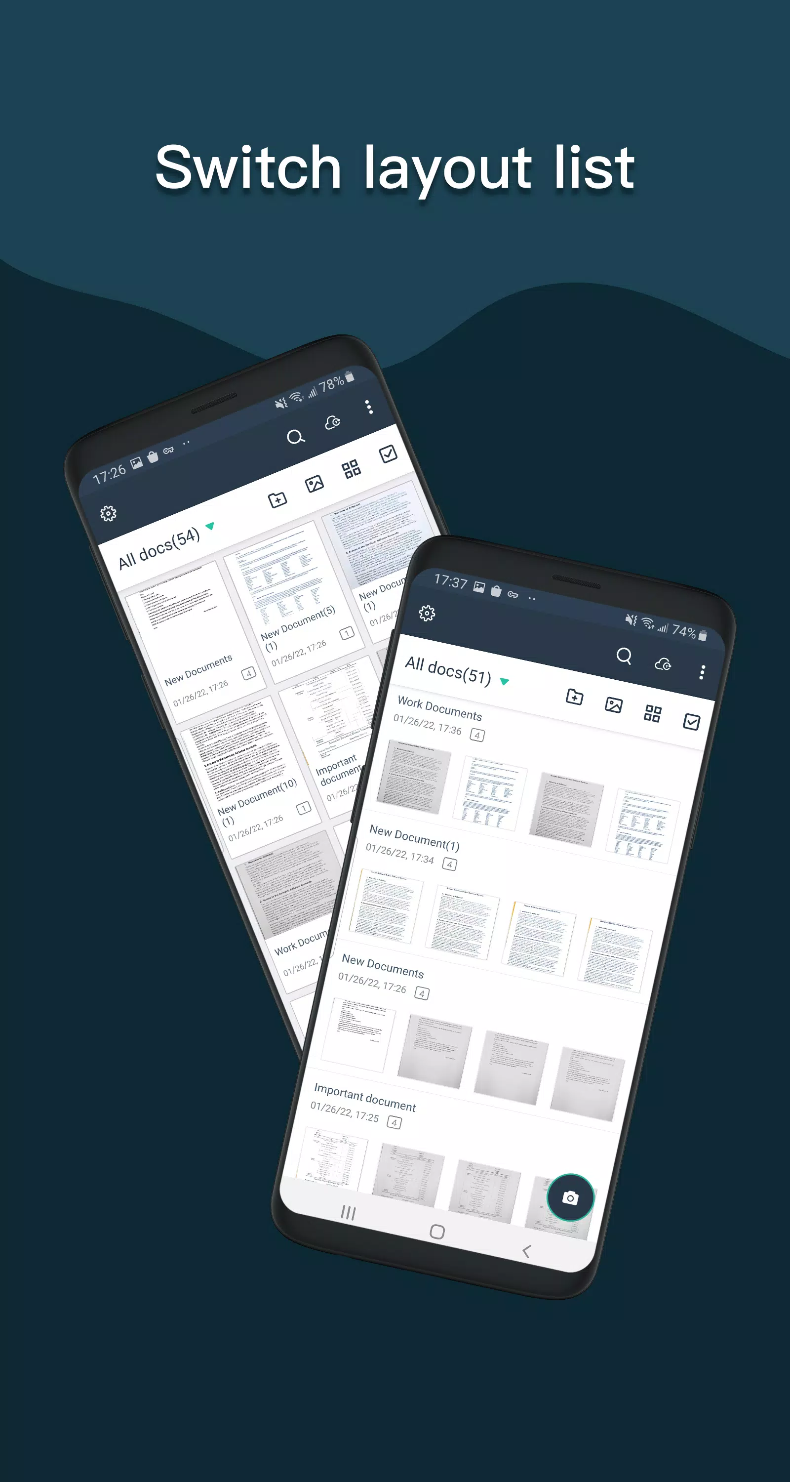Schermata Simple Scan - PDF Scanner App 1
